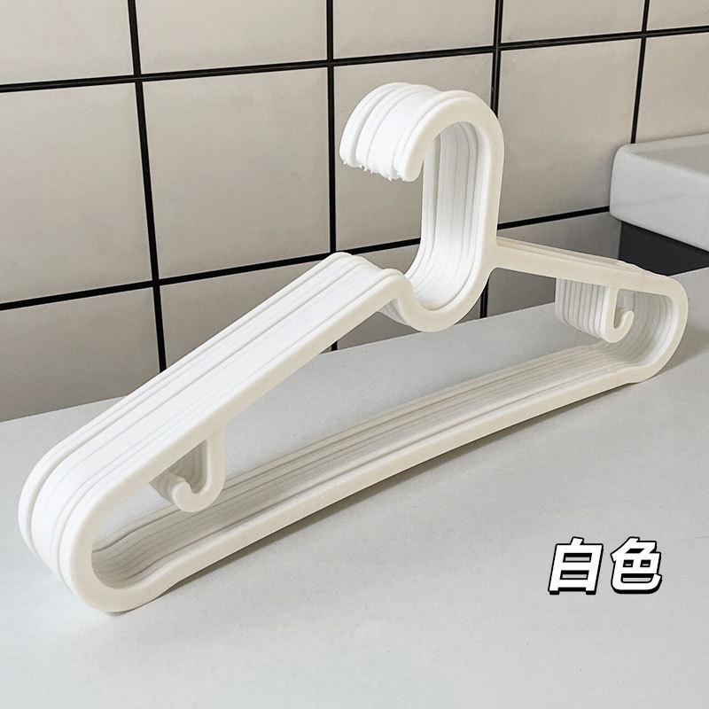 家庭用無痕乾湿両用ハンガーキャビネット服収納家庭服サポート純色シンプル風エスティンハンガー|undefined