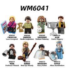 【袋装】WM6041电影系列跨境外贸热销益智拼装小颗粒积木人仔玩具