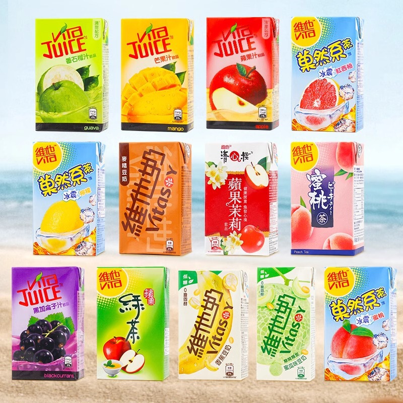 Hong Kong Version Vita Lemon Tea Chrysanthemum Peach Tea Black Currant Juice Apple Mango Flavor Imported Beverage Wholesale