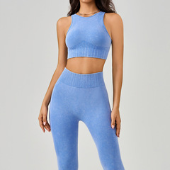 Juman Seamless Yoga Wear Autumn Set for Women, Quick-Drying Slim-Fit Fitness Clothing, Quick-Drying Sports Suit with Long Pants