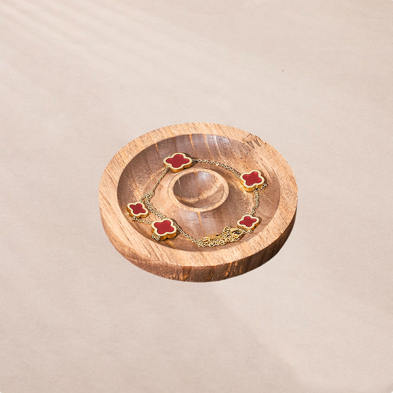 Herramienta de cuentas de bricolaje, bandeja de diseño de joyas, bandeja de exhibición de joyas de madera maciza todo en uno, bandeja de almacenamiento, bandeja de presentación, bandeja de cuentas image 7