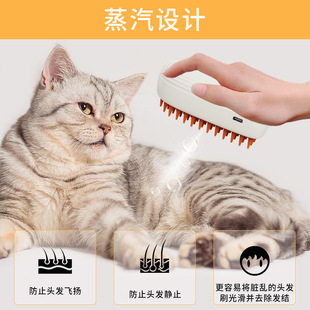 Genuine Pet Spray Comb Rechargeable Cat Comb Dog Hair Comb to Remove Floating Hair and Hair Removal Comb Pet Supplies to Clean Pets