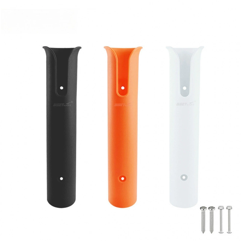 Совершенно новый высокопрочный пластиковый морской держатель для удочки с одним отверстием, однотрубный кронштейн для удочки, моторная лодка, яхта, рыболовный ящик