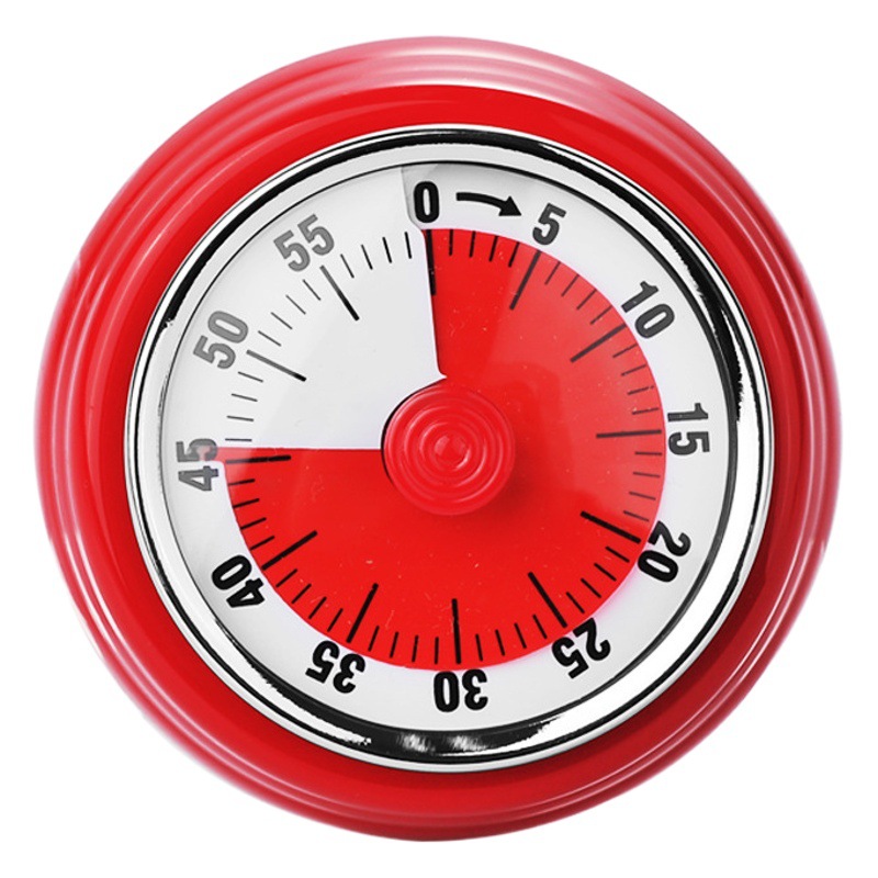 Herramientas de cocina de acero inoxidable temporizador mecánico cocina hornear recordatorio estudiante Temporizador de Gestión del Tiempo