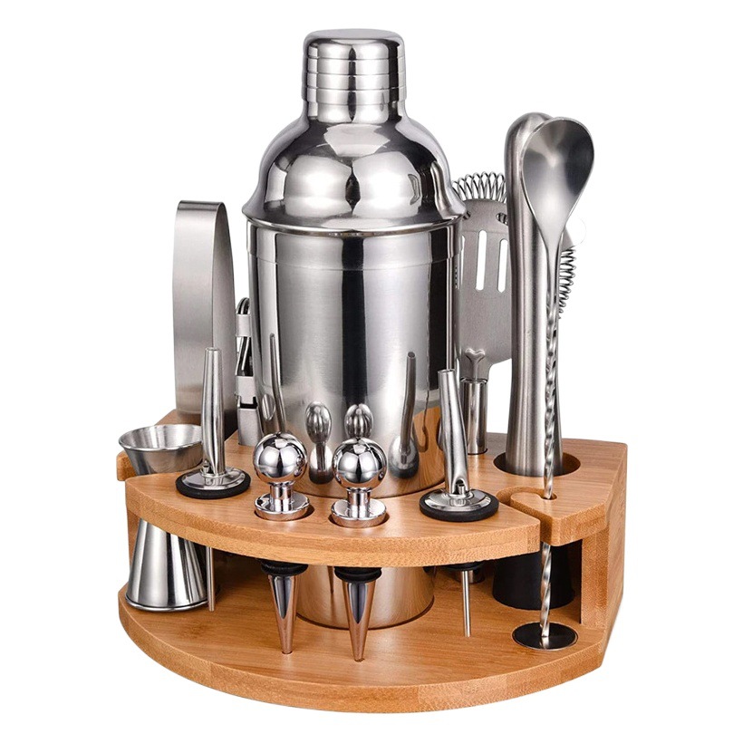 Stainless Steel Shirk Pot Full Set of Bartender Tools suit Cocktail Shirk Pot Cocktail Shirk Pot suit Professional