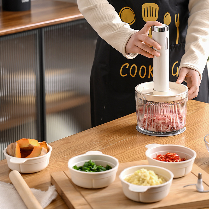 Baby Food Supplement Machine, Electric Meat Grinder, Rice Cereal Mixer, Small Household Multi-Function Cooking Machine, Puree Manufacturer Direct Supply