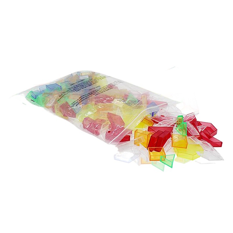 Seis líneas matemáticas de seis colores bloques de construcción huecos transparentes juguetes educativos educación de la primera infancia ciencia enseñanza ayudas 180 piezas