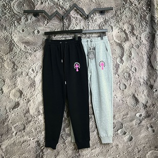 [Оригинальный список внешней торговли] Chrome Hearts Krouo Cross Cross Вышивка логотипа для мужчин и женщин