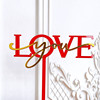 Acrylic decorations for St. Valentine's Day, factory direct supply