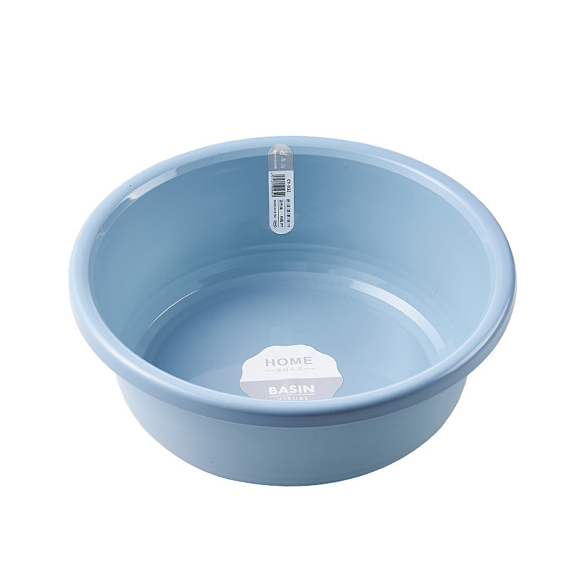 春雨加厚脸盆33cm36cm塑料脸盆家用盆批发洗脸盆logo家用盆塑料盆|undefined