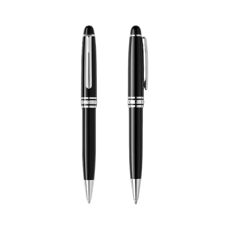 Bolígrafo de metal de alta calidad personalizado bolígrafo neutro comercial creativo publicidad firma impresión de logotipo escritura suave reunión de negocios