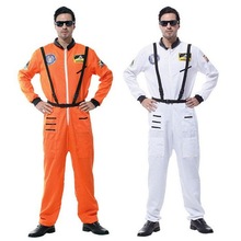 萬聖節cosp成人男女兒童表演服裝 宇航員服裝 航天員衣服太空員服