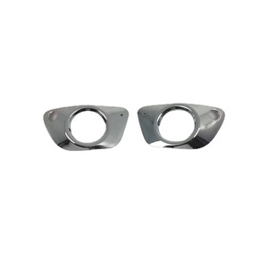 Suitable for Porsche macan front fog lamp cover fog lamp frame small Bayan fog lamp decorative frame bright frame mac