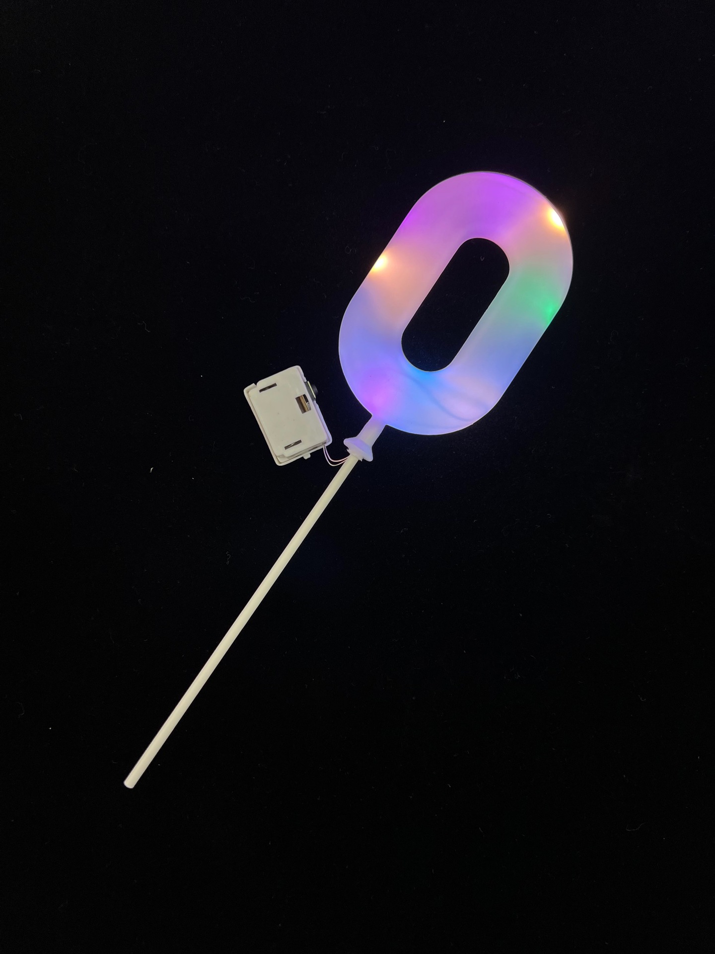Decoración LED para torta de cumpleaños
