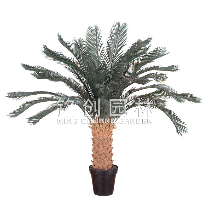 Mingchuang bonsai hierro artificial interior plástico hierro bonsai al aire libre exposición sala de modelado adornos