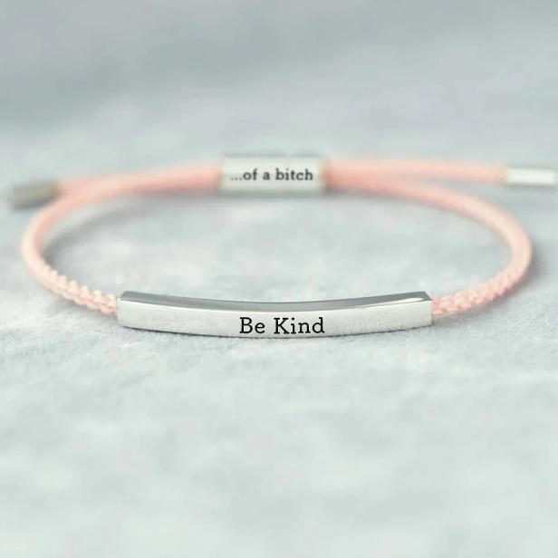 Nuevo producto transfronterizo Be... De un Bi♥CH letras mano tubular pulsera tejida a mano ajustable