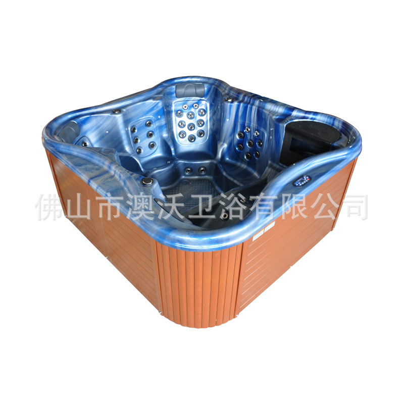 bañera de spa bañera de spa al aire libre nubes acrílico negro piscina de 5 - 6 personas bañera de spa