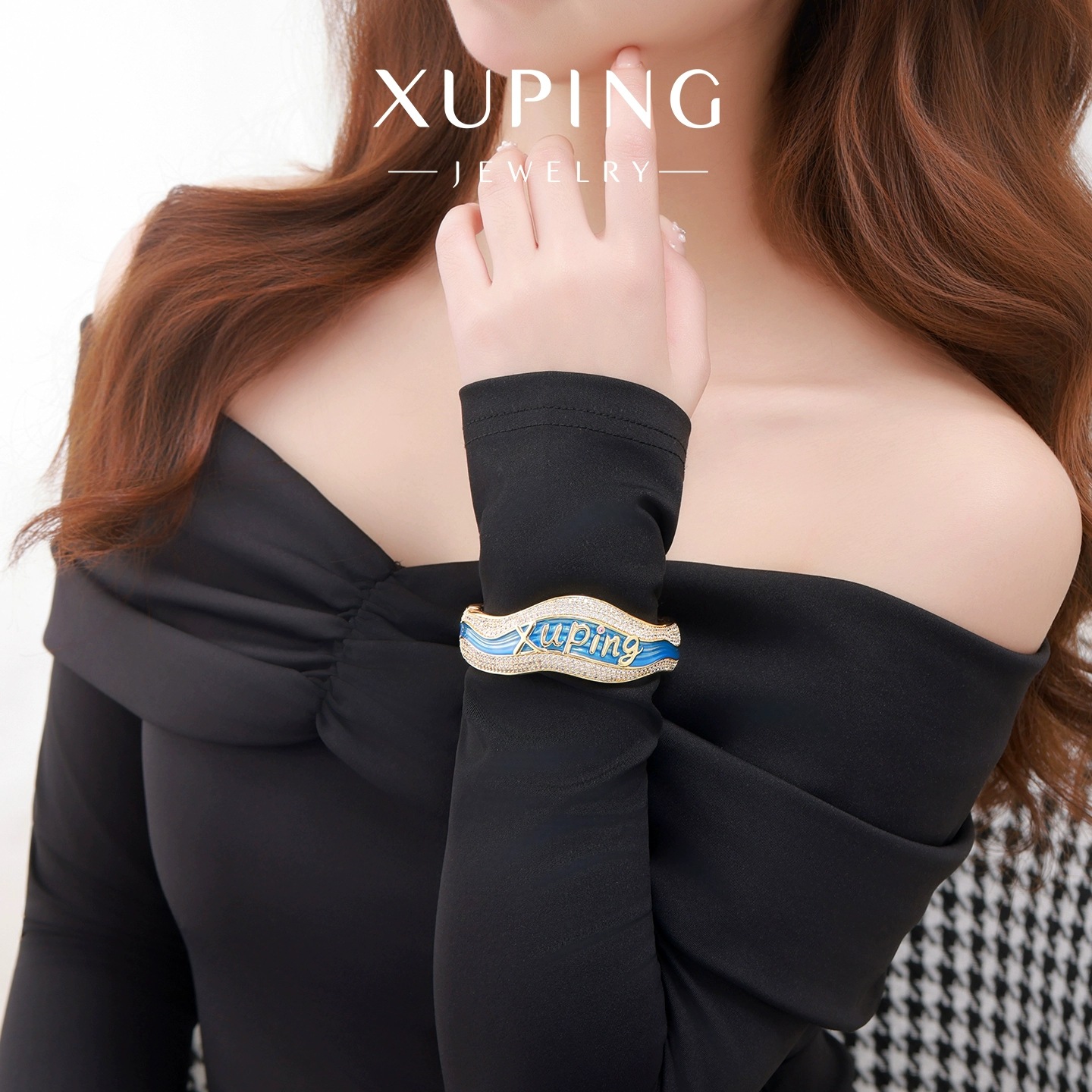 [Noche de Jiangxi] pulsera de espectáculo, Guangzhou Zhujiang New City Element Limited, lujo ligero, joyería industrial pesada.