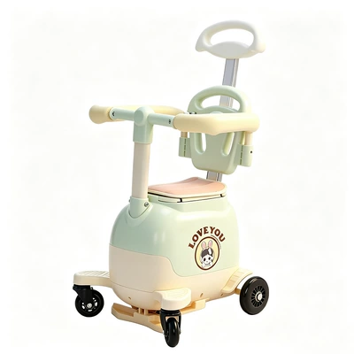 Electric car child seat: front-mounted electric scooter baby