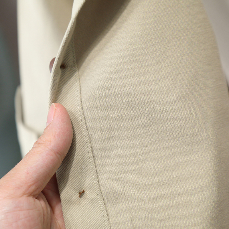 7651 traje de camisa para niños primavera y otoño ropa occidental 2025 nuevos pantalones coreanos de primavera para niños de dos piezas