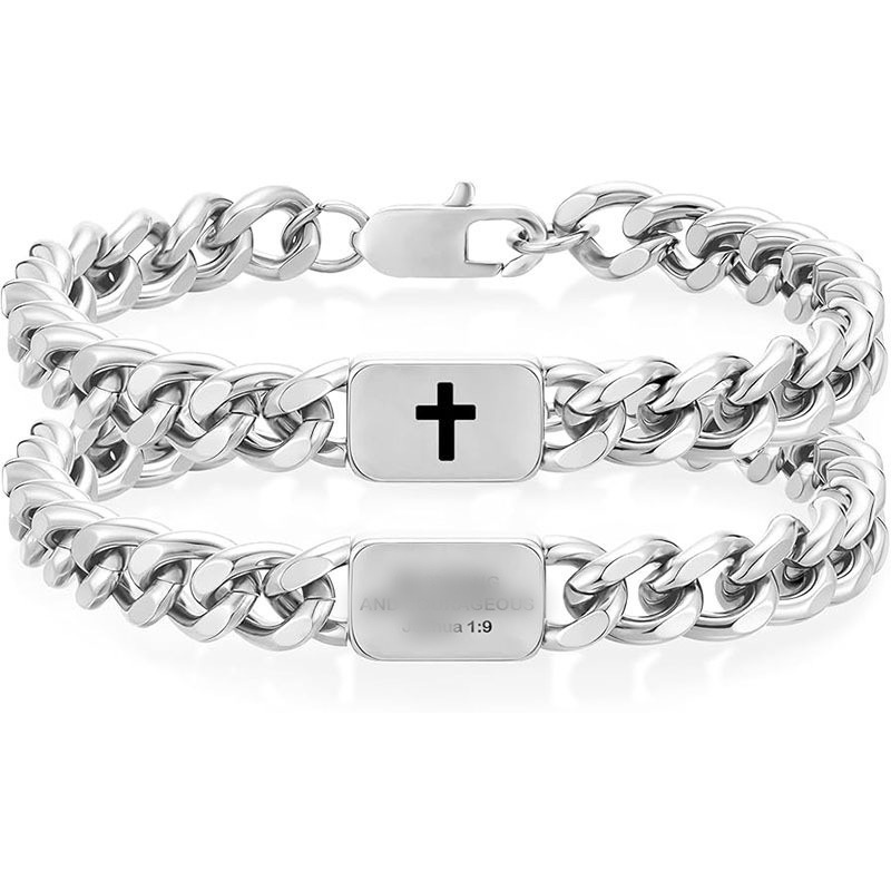 Silver bracelet 1:9