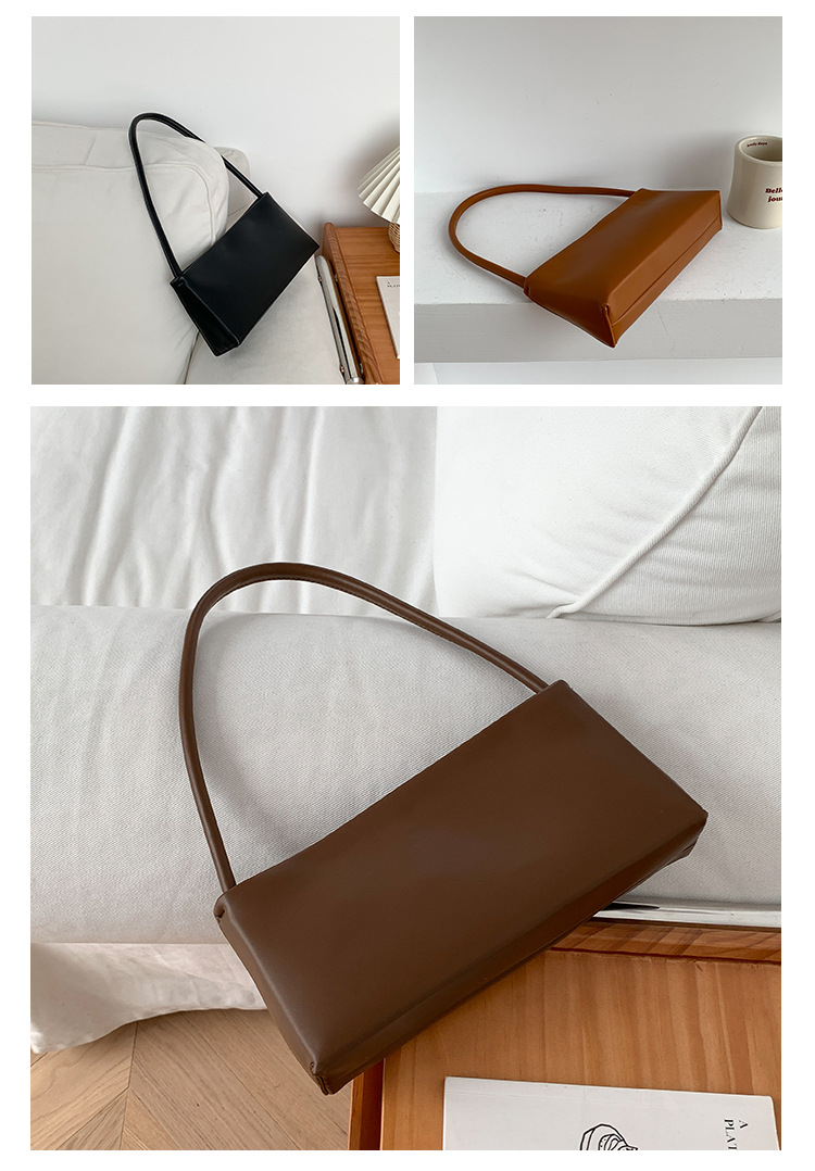 Nuovo handb minimalista con una texture unica. Monospalla versatile sotto le ascelle per le donne e quadrato Instram di alta qualità_voghion.com