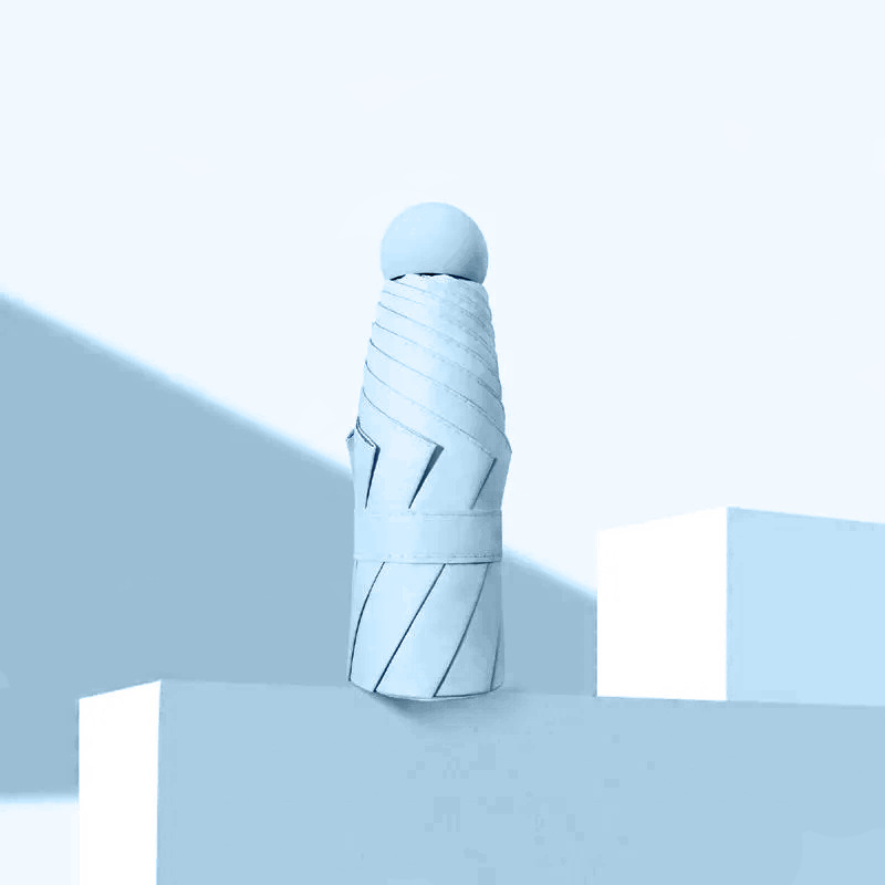 日傘、日焼け止め、コンパクト、ポータブル日傘、女性用傘、晴雨兼用傘、紫外線防止ビニール日傘