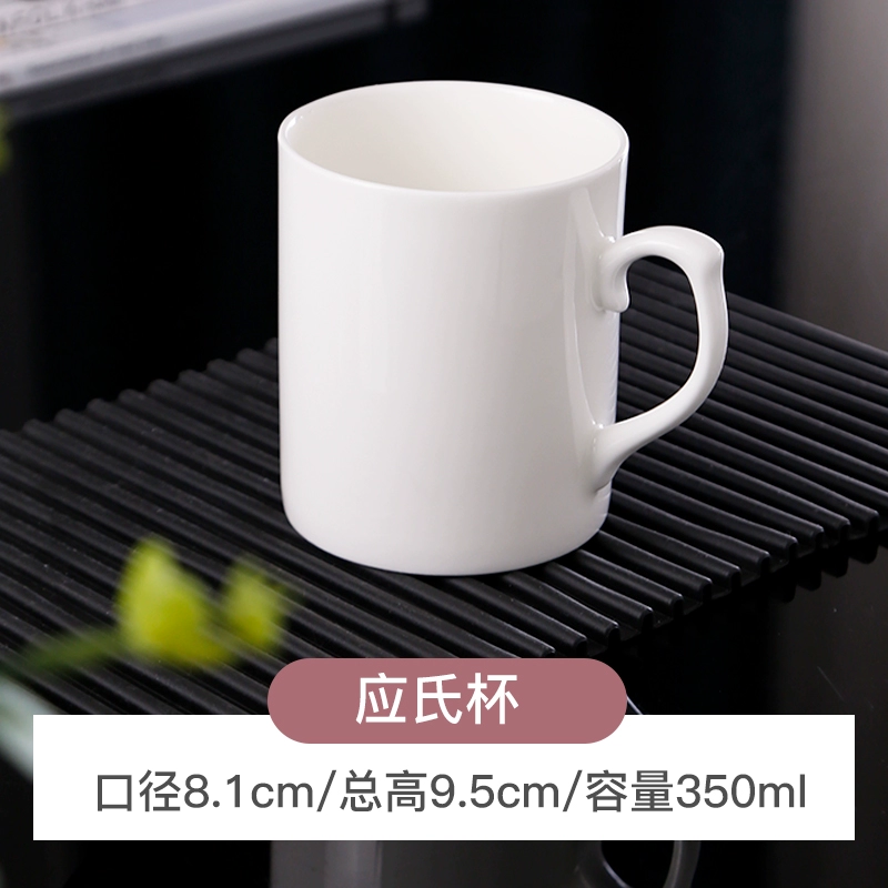 Simple ceramic mug water cup for home drinking couple cute bone china coffee fat cup creative cup