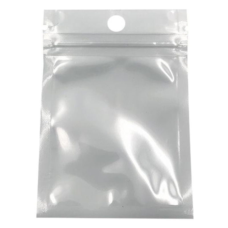 Bolsa de autosellado Película de perlas Yin y Yang bolsa de hueso pendientes joyería bolsa sellada bolsa de plástico translúcido cable de datos bolsa de carga