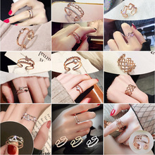 925���y��ָŮС���߼����p�݂����ʯ��ָins�䵭�L�Ʒ���l