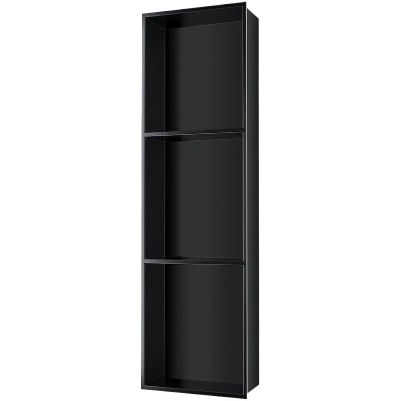 304 Ниши из нержавеющей стали Ванная комната Встроенный Туалет Готовая полка Шкаф для телевизора Металлический многослойный Перегородочный шкаф