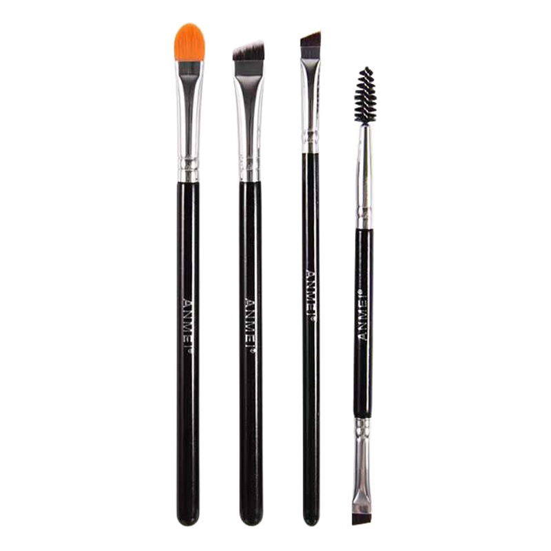 Anmei Eye Blade Makeup Concealer Eyeliner Brush Beginners Double Head Cosmetic Portable Makeup Eyebrow Brush Cross-border E-commerce