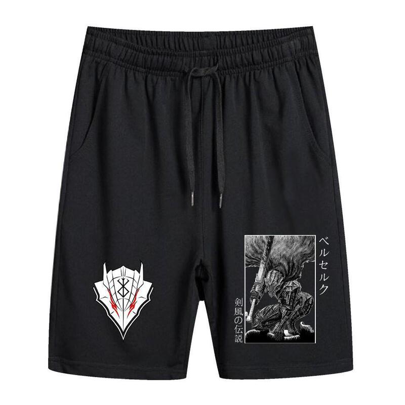 New Sword Wind Legend Peripheral Anime Men's Casual Shorts Black Sports Shorts for Outdoor Wear Cross-Border Hot Sale