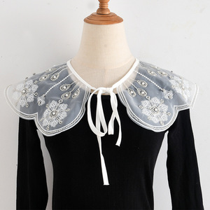 Lace false  Dickey Collar half shirt sweater dress decoration detachable collars dolls and decorative lapel waistcoat