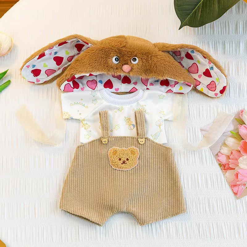 Brown rabbit, set