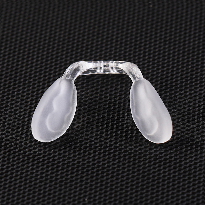 硅膠馬鞍裏白馬鞍鼻托超輕硅膠支架配件正兒童專用高品