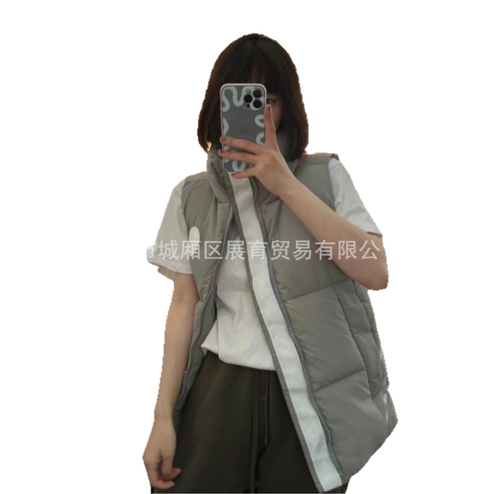 高版本加拿大鹅白标pastels粉彩系列胶囊男女赵思露同款羽绒马甲