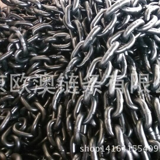 南京欧澳现货供应发黑起重链条,G80链条，EN818-2 G80 链条