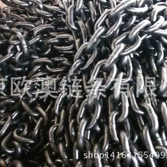 南京欧澳现货供应发黑起重链条,G80链条，EN818-2 G80 链条