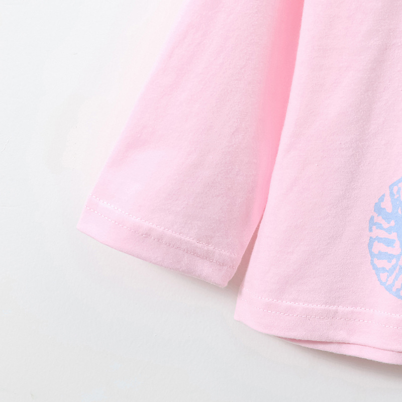 JOJOBEBE Europa y América ropa para niños otoño nueva camiseta de los niños de algodón de manga larga de dibujos animados gatitos