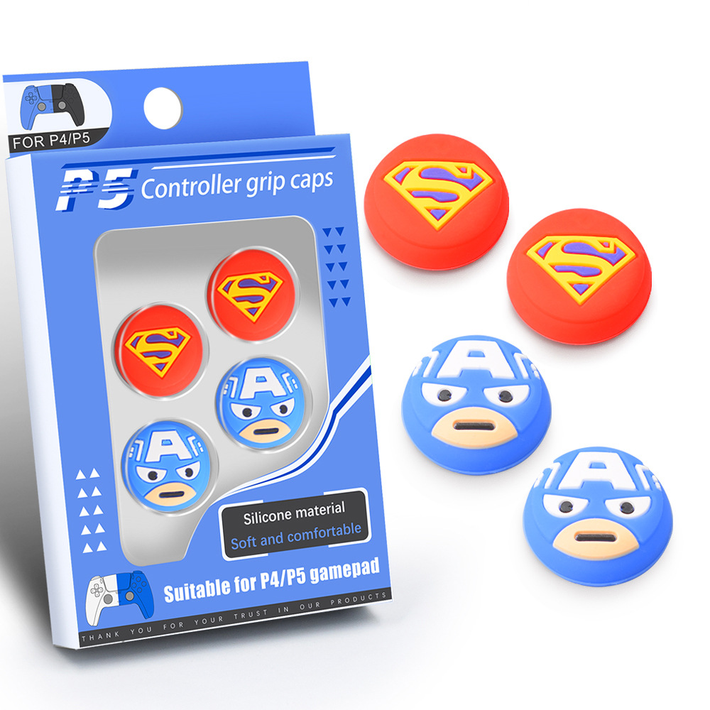 En stock PS5 mango Rocker Cap tapa de silicona PS5 juego mango Rocker tapa protectora botón tapa traje