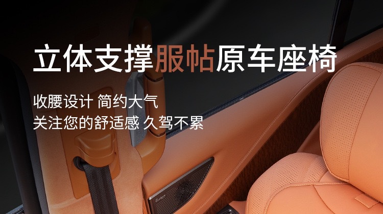 Car Seat Cushion, Suitable for All Seasons, High-End Nappa Leather for Interior Use, Suitable for Mercedes-Benz and Bmw, Single-Piece Seat Cover for Rear Row