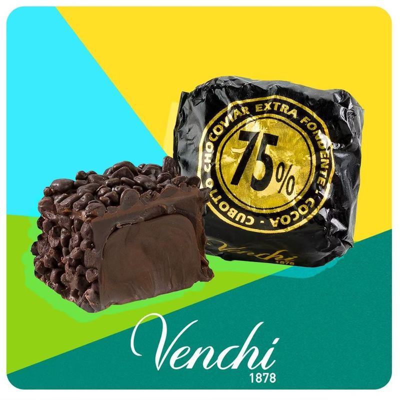 【单粒】意大利venchi 闻绮鱼子酱巧克力 75%开心果榛子酱香|undefined
