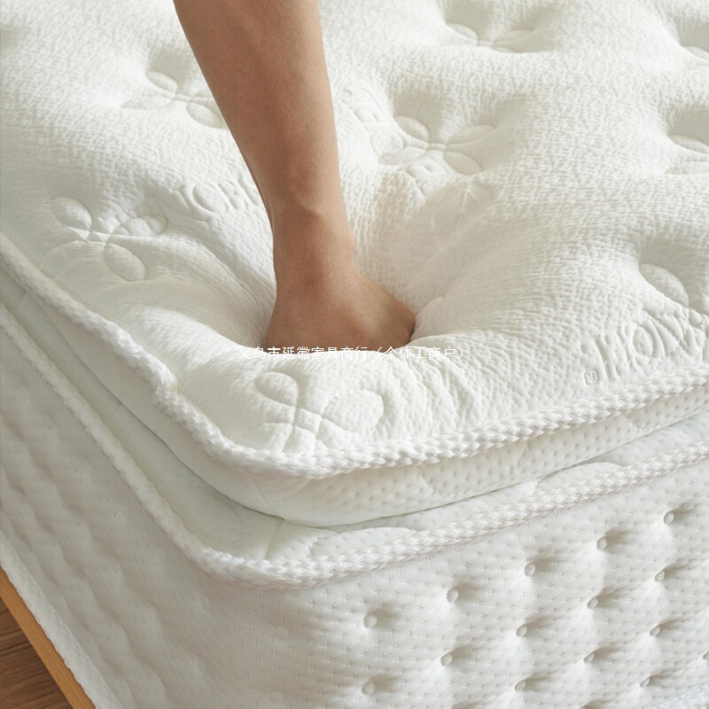 Five-star hotel quality, ultra-soft, thickened latex memory foam, individually wrapped pocket spring mattress for home bedroom use Five-star hotel quality, ultra-soft, thickened latex memory foam, individually wrapped pocket spring mattress for home bedroom use
