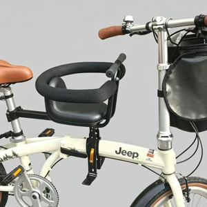 Mountain Bike Front-Mounted Child Seat, Baby Full-Enclosed Seat, Bicycle Baby Seat, Folding Bike Front Seat