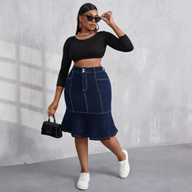 女式牛仔裤;女士短裤;半身裙