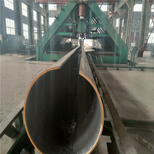 L290直埋式焊管 DN400天然气输送氧气体用外3PE加强防腐直缝钢管