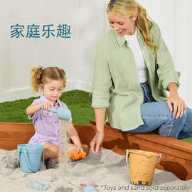 跨境儿童户外游乐园实木大型木制沙池室内外宝宝玩沙围栏