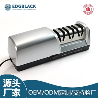 新款亚马逊爆款电动磨刀器快速磨刀神器家用三段磨刀器颜色可选