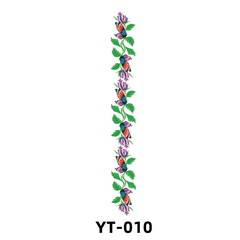 European and American Waterproof Tattoo Sticker Personalized Eco-Friendly Sexy Flower Belt Sticker Manufacturer Wholesale Direct Selling